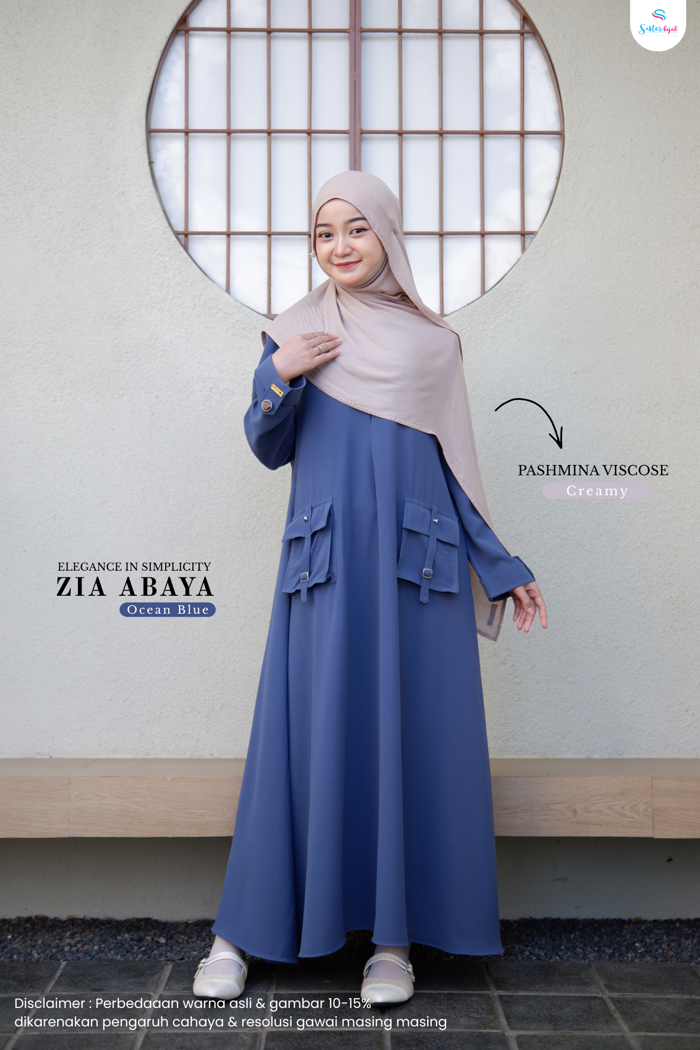 Zia Abaya by Sisterhijab - Gambar 7