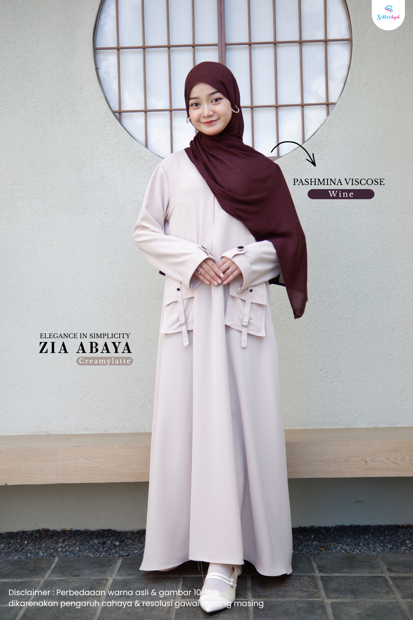 Zia Abaya by Sisterhijab - Gambar 5