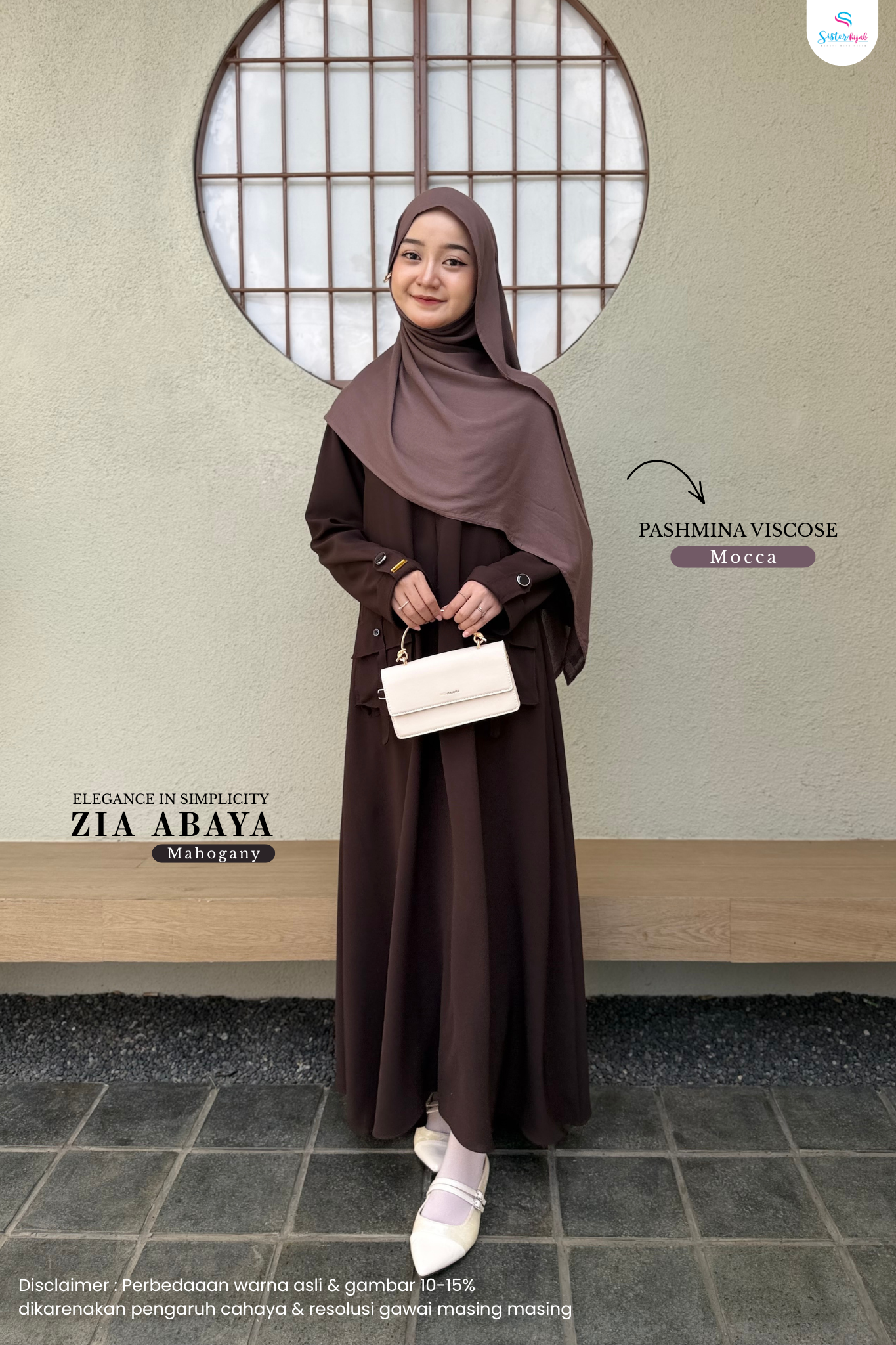 Zia Abaya by Sisterhijab - Gambar 2