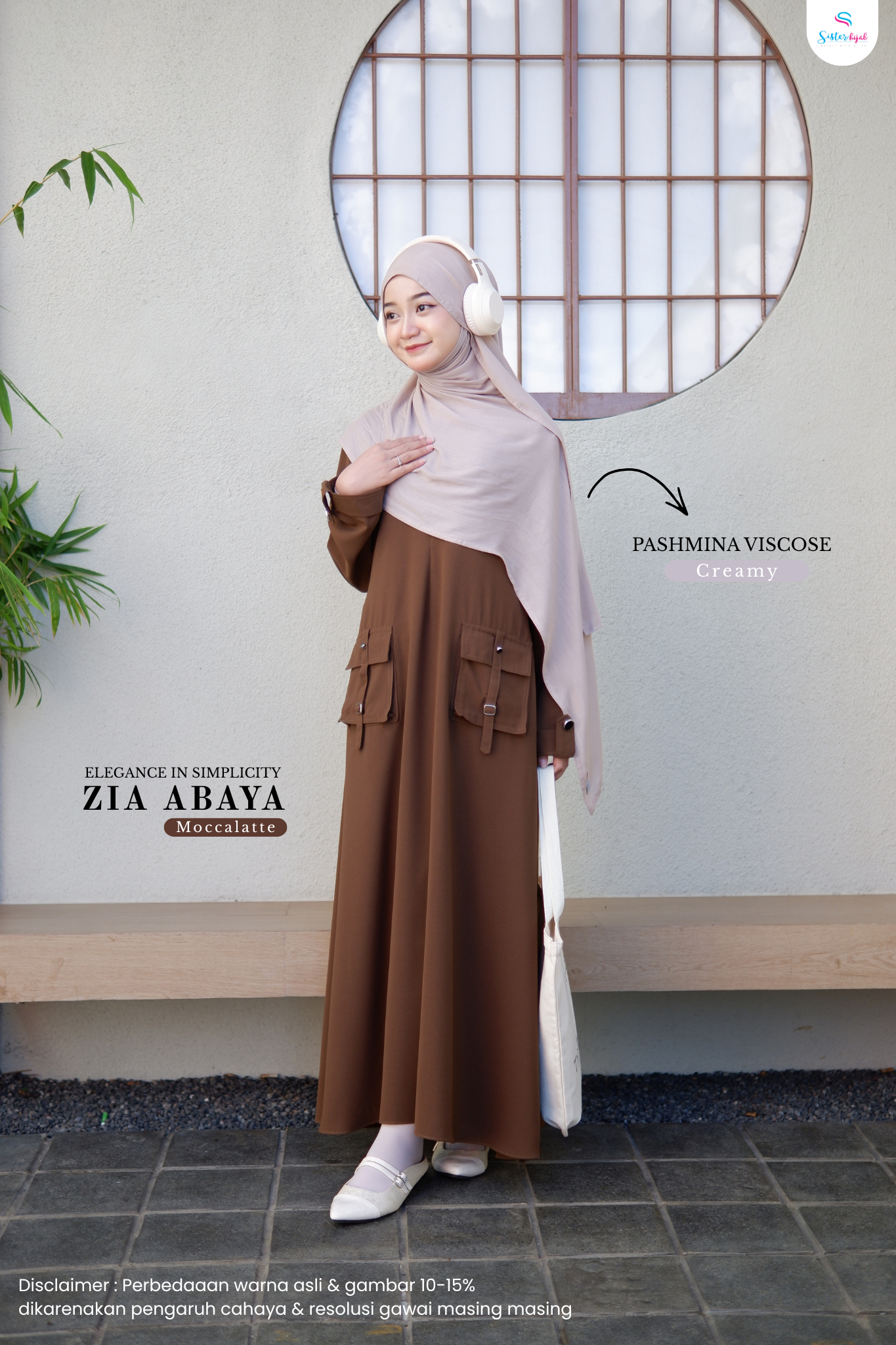 Zia Abaya by Sisterhijab - Gambar 6