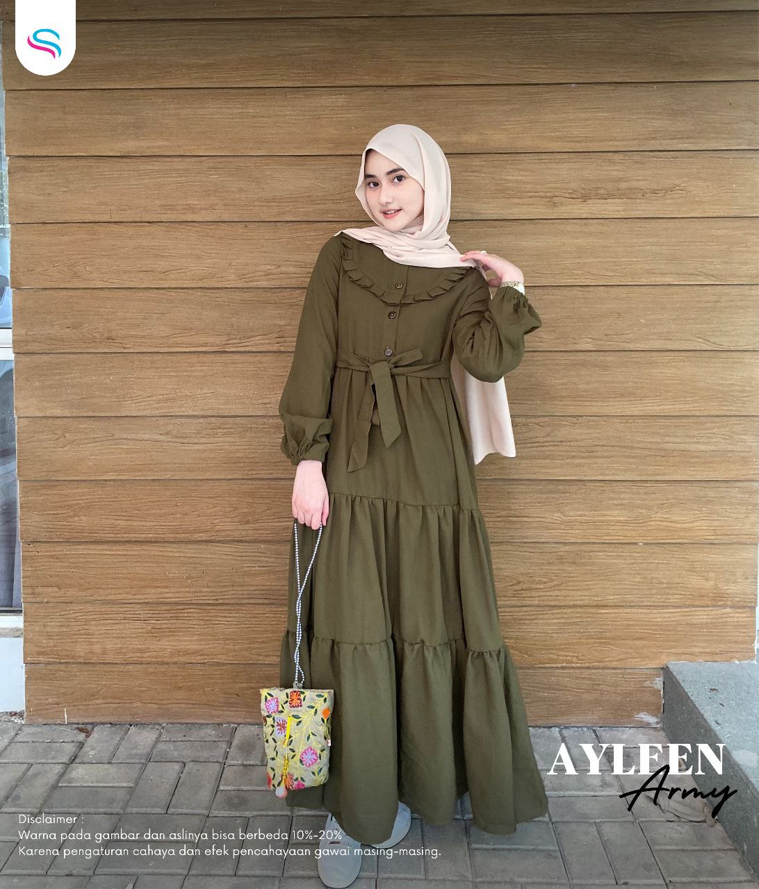 Ayleen Dress by Sisterhijab - Gambar 2
