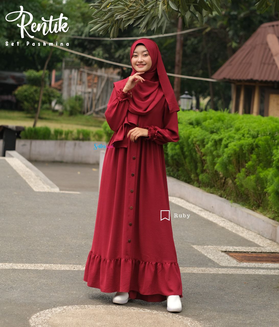 Rentik Dress by Sisterhijab - Gambar 2