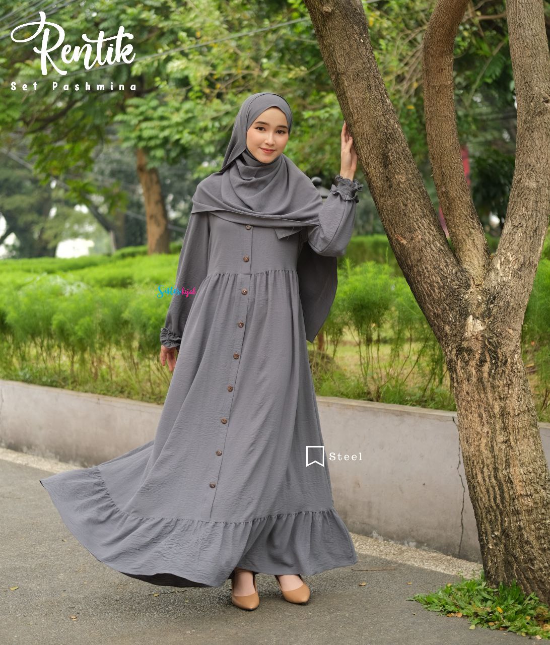 Rentik Dress by Sisterhijab - Gambar 4