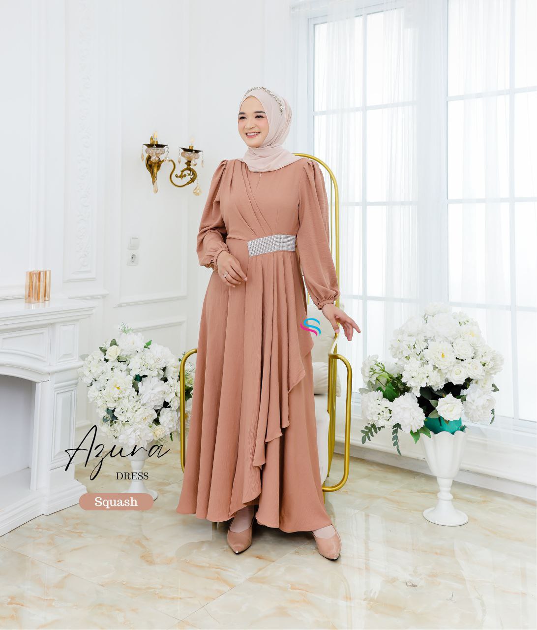 Azura Dress by Sisterhijab - Gambar 2