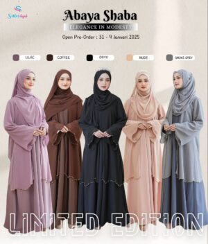 Shaba Abaya Vol 1 by Sisterhijab