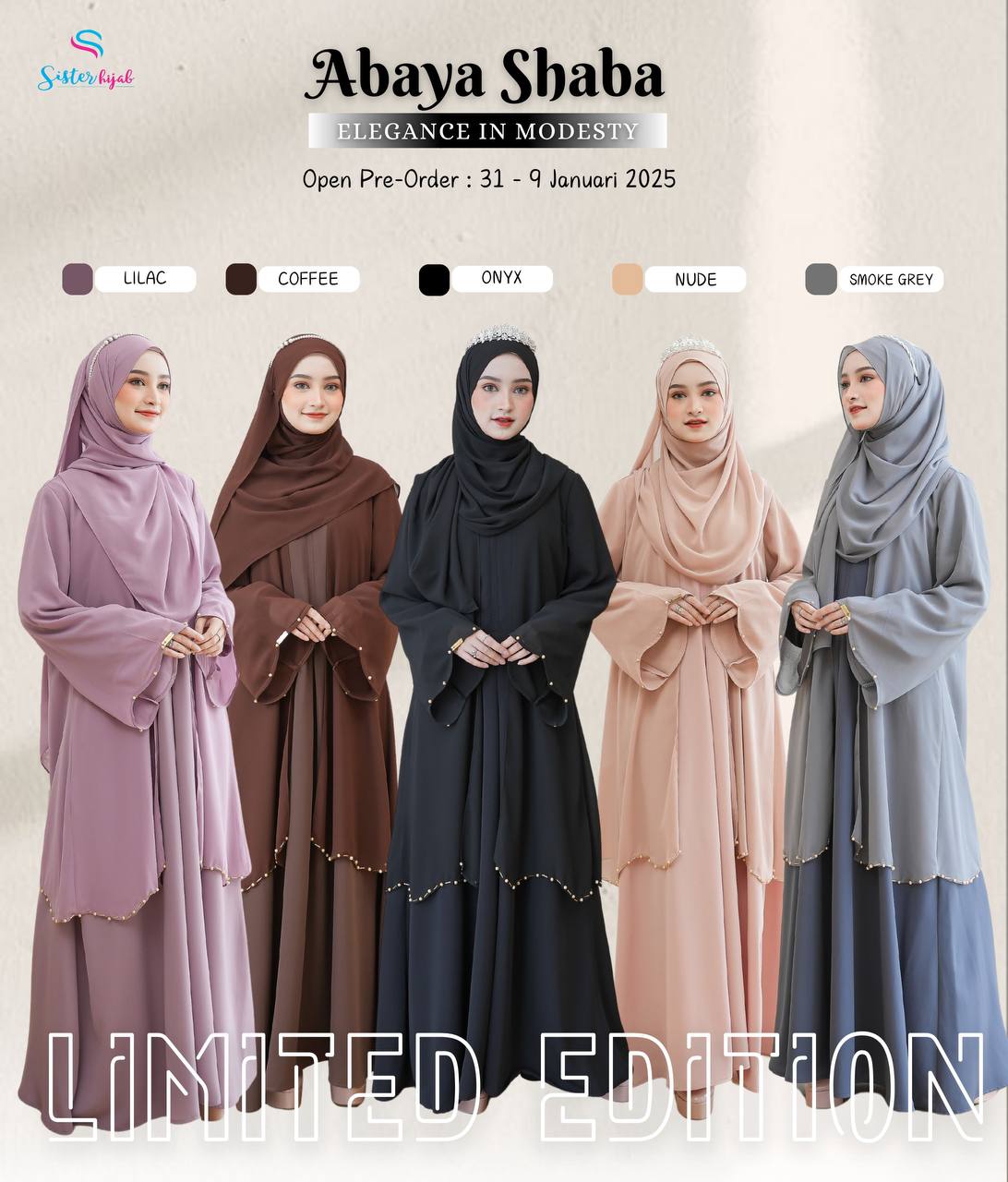 Shaba Abaya Vol 1 by Sisterhijab