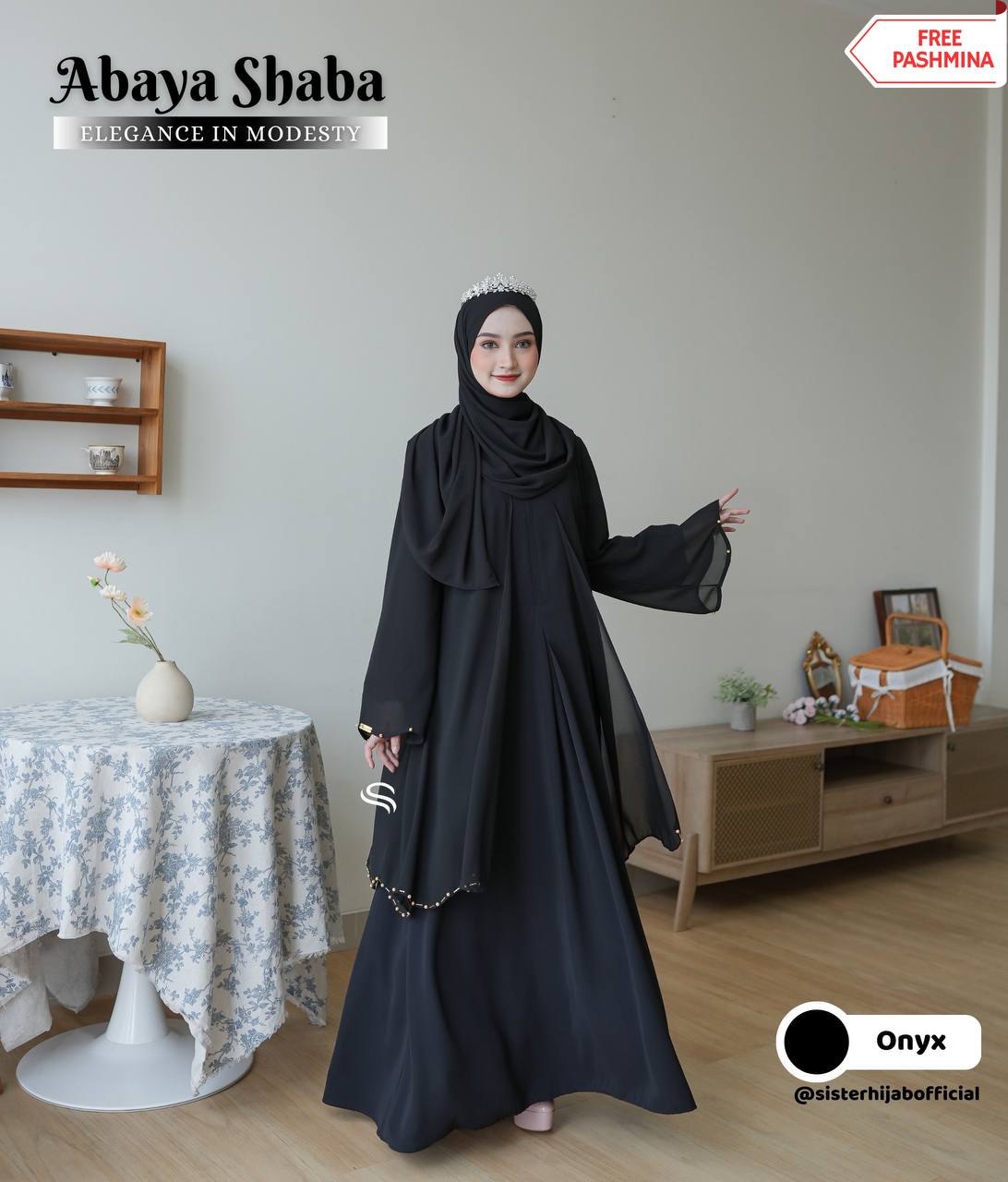 Shaba Abaya Vol 1 by Sisterhijab - Gambar 2