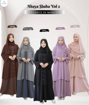 Shaba Abaya Vol 2 by Sisterhiijab