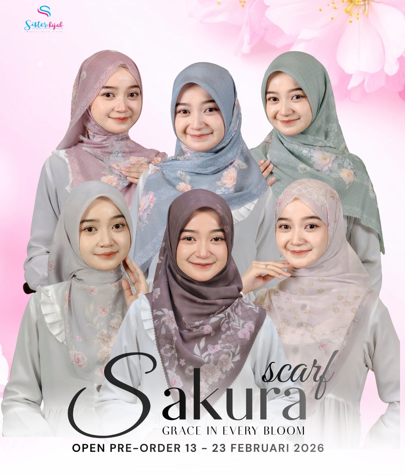 Scarf Sakura by Sisterhijab