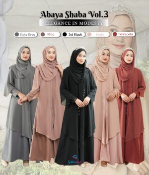 Shaba Abaya Vol 3 by Sisterhijab