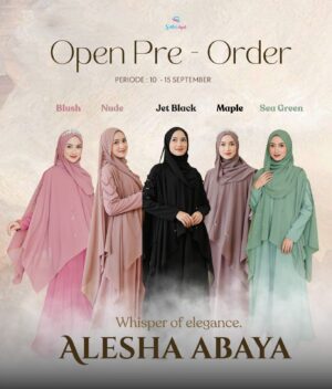 Alesha Abaya by Sisterhijab